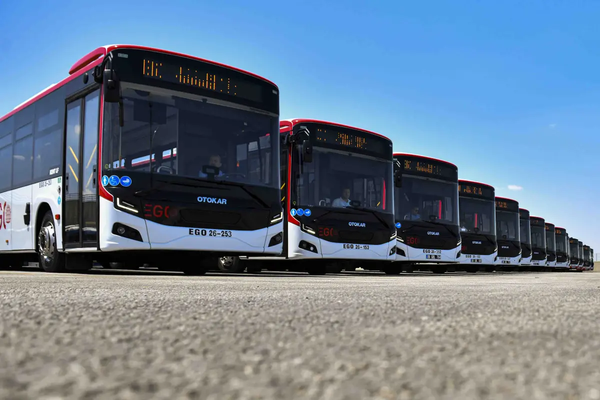 EGO otobüs filosu güçlenmeye devam ediyor:
