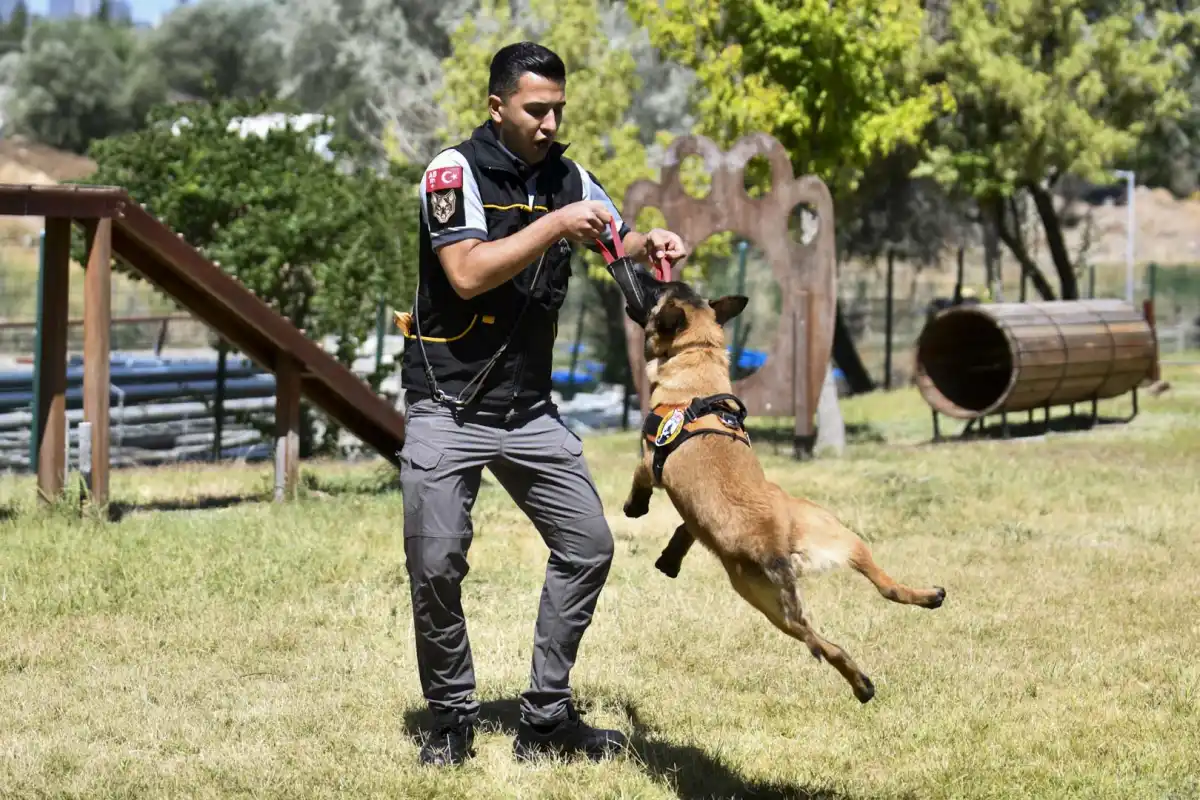 ABB’nin K9 ekipleri Başkent’te görev başında