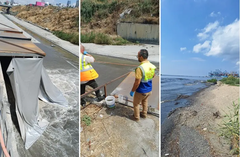 Ambarlı’da denize atık su deşarjı: İSKİ’ye 8,3 milyon lira ceza
