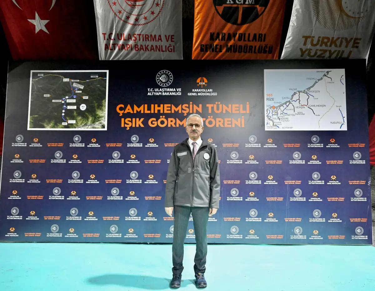 Bakan Uraloğlu: Ayder’e Seyahat süresini 55 dakikadan 35 dakikaya indireceğiz