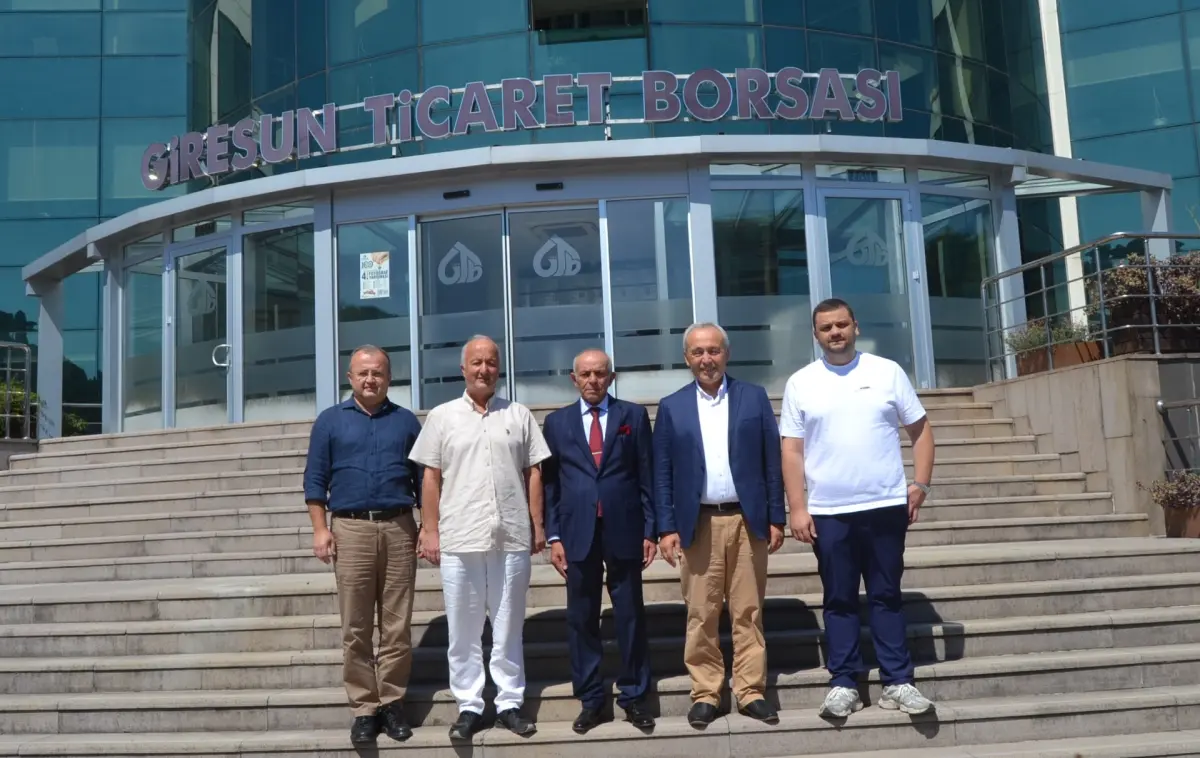 Giresun Ticaret Borsası Öner Hekim’i ağırladı