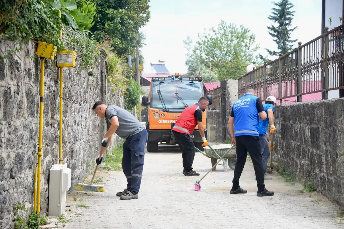 Giresun’da yaşam kalitesi artırmak için ekipler seferber