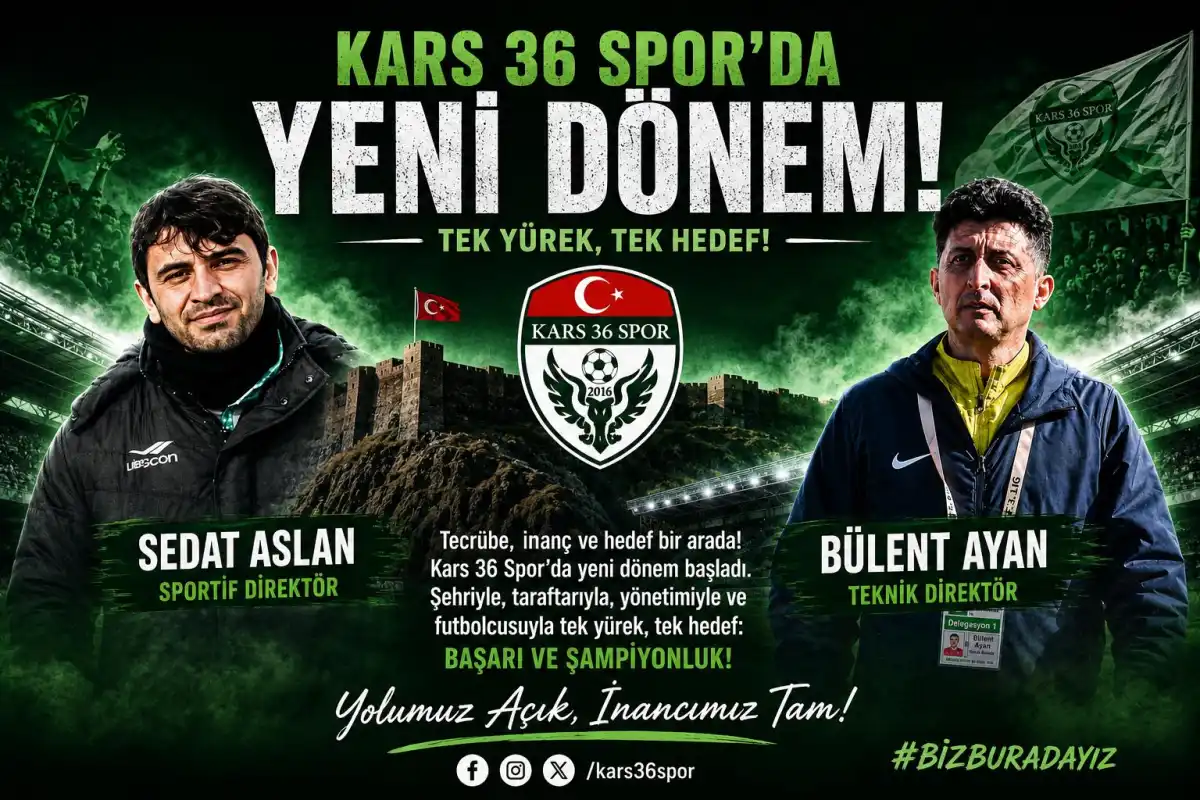 Kars 36 Spor’da yeni dönem