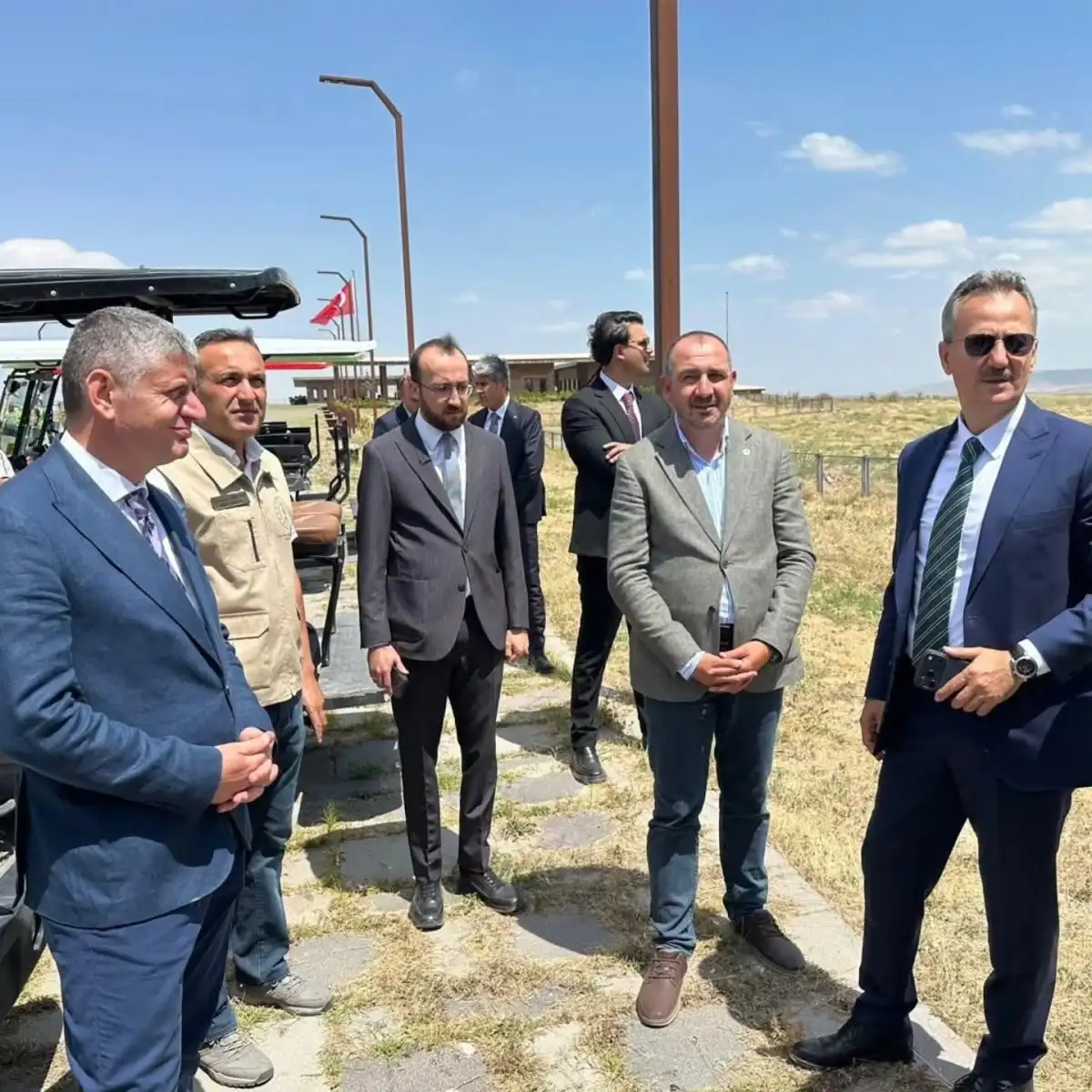 Millî Güvenlik Kurulu Genel Sekreteri Okay Memiş ve Savunma Sanayii Heyeti Kars’ta