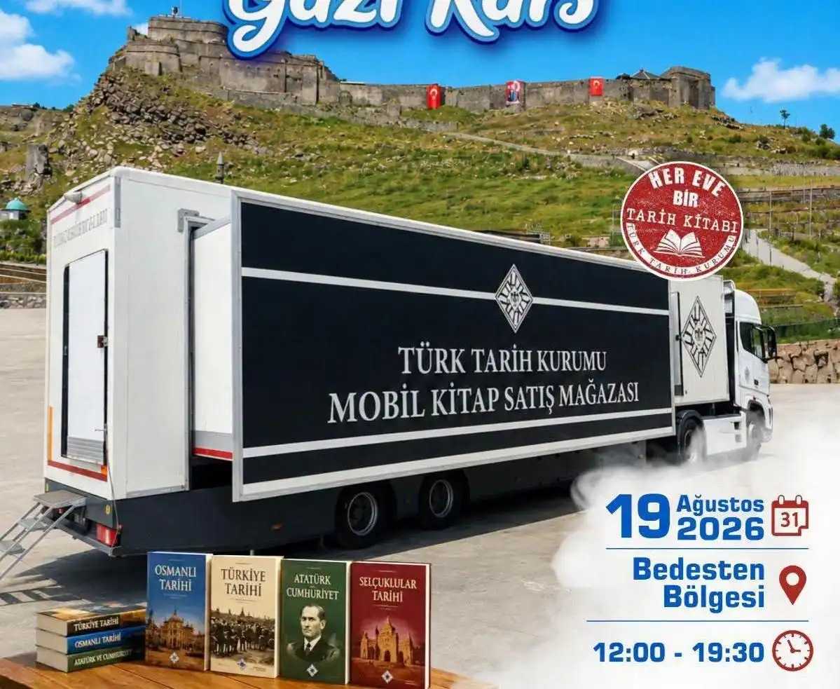 TTK Mobil Kitap Satış Mağazası Kars’lı kitapseverlerle buluşacak