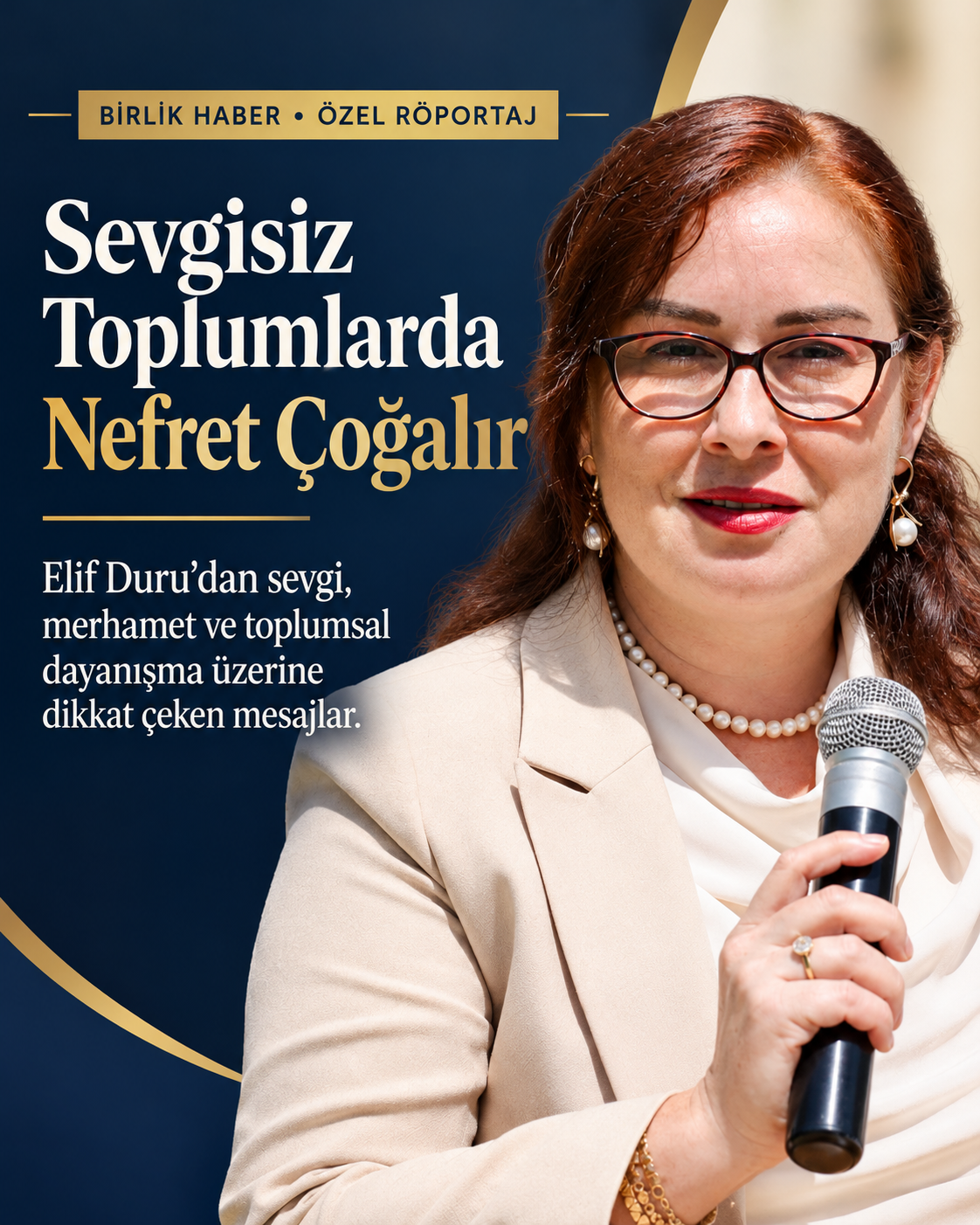 Elif Duru’dan Dikkat Çeken Mesaj: “Sevgisiz Toplumlarda Nefret Çoğalır”