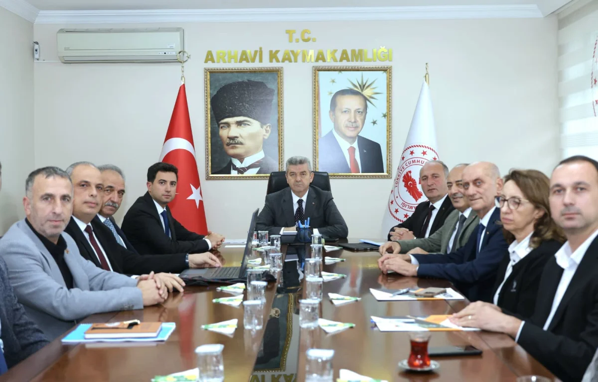 Artvin’de Arhavi OSB Müteşebbis Heyet Toplantısı yapıldı