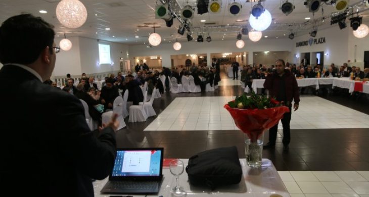 Rotterdam’da Başkan Yazgı’ya Yoğun İlgi