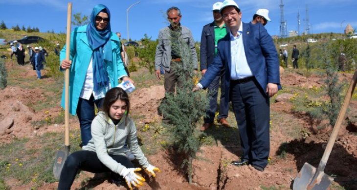 Aksaray Belediyesinden Hatıra Ormanı
