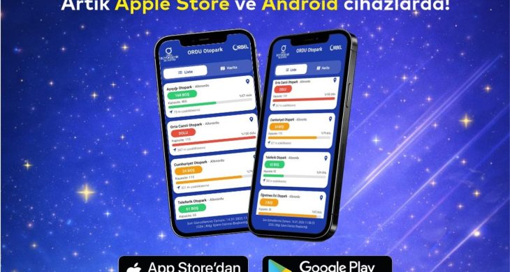 Ordu’da otopark bulmak çok kolay!