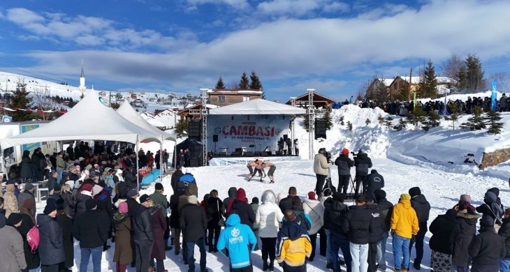 Çambaşı’nda festival vardı
