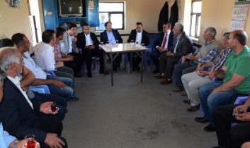 Ak Parti Heyeti Sanayi Hattındaki Minibüs Şoförlerini Dinledi