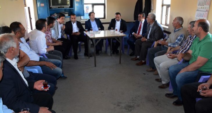 Ak Parti Heyeti Sanayi Hattındaki Minibüs Şoförlerini Dinledi