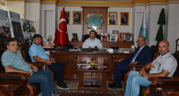 Avrupadaki Aksaraylılardan Başkan Yazgı’ya Ziyaret