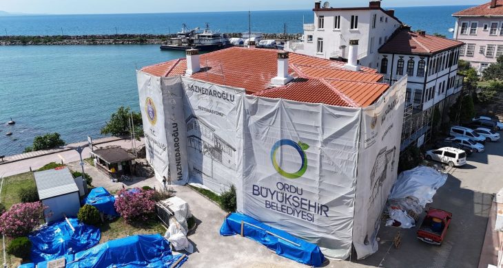 Haznedaroğlu Konağı’nda restorasyon tam gaz