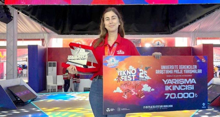 ÇOMÜ EcoSorb Takımı TÜBİTAK 2242 yarışmasında Türkiye ikincisi oldu