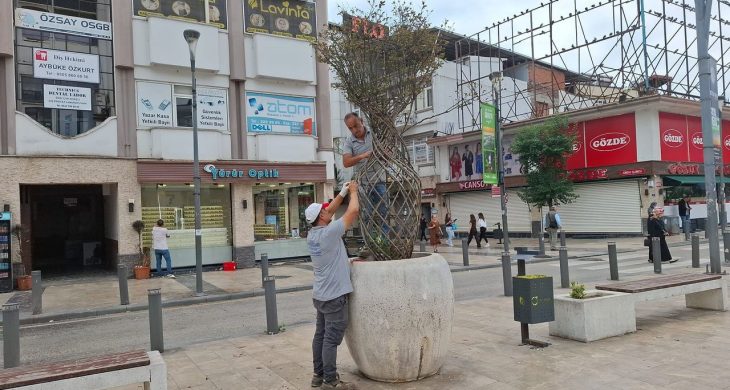 Ordu’nun kent estetiğine büyükşehir dokunuşu