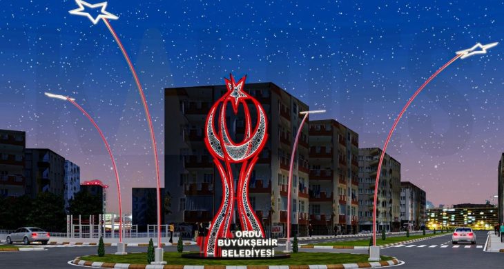 Büyükşehirden kente estetik katan çalışma