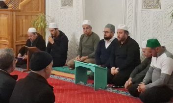 Müftülük Berat kandilinde mevlit programı düzenledi