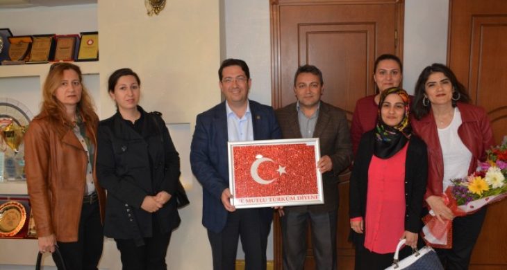 Ana Sınıfı Öğretmenlerinden Başkan Yazgı’ya Teşekkür Ziyareti