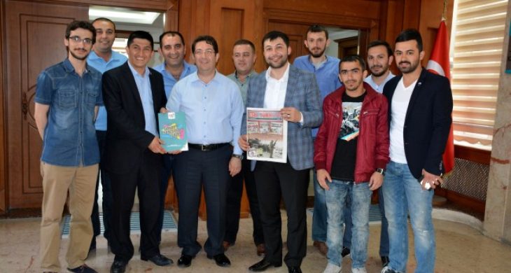 Ak Parti Gençlik Kolları Yönetiminden Başkan Yazgı’ya Ziyaret