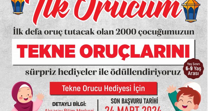 Tekne Orucu Tutan Çocuklara Süpriz Hediyeler