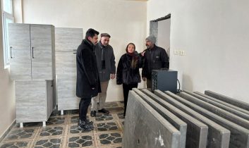 Kaymakam Tutal, Küçükçatak Köyündeki çalışmaları inceledi