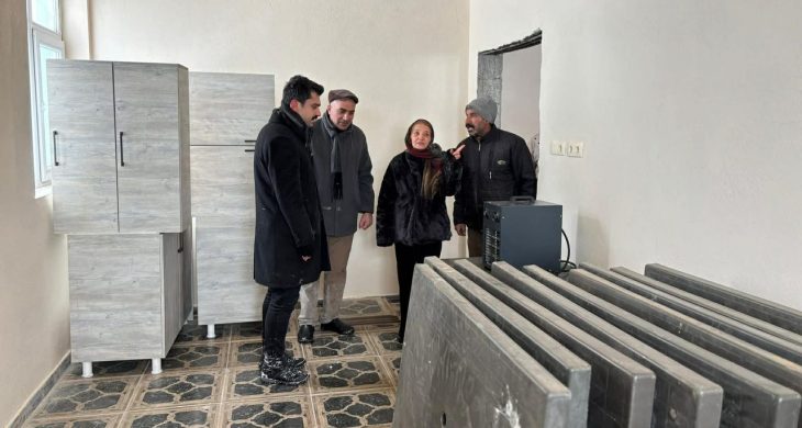 Kaymakam Tutal, Küçükçatak Köyündeki çalışmaları inceledi