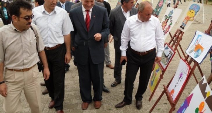 Aksaray Topakkaya Beldesi’nde Tübitak Bilim Fuarı