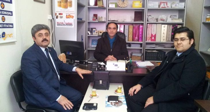 Milletvekili Aday Adayı Aslan Gazetemizi ziyaret etti