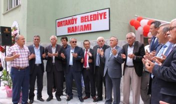 Ortaköy Belediye Hamamı Törenle açıldı