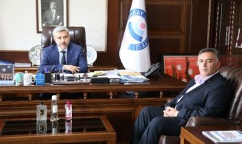 Kayan’dan Rektör Şahin’e Ziyaret