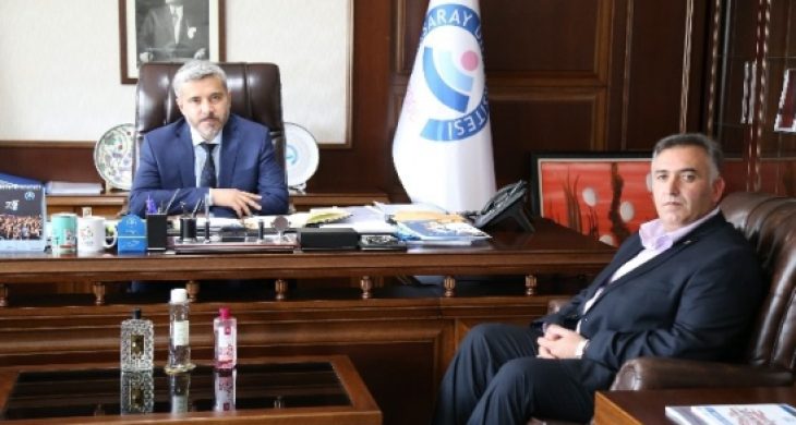 Kayan’dan Rektör Şahin’e Ziyaret