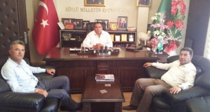 Belediye Başkanlarından Ziraat Odasına Ziyaret