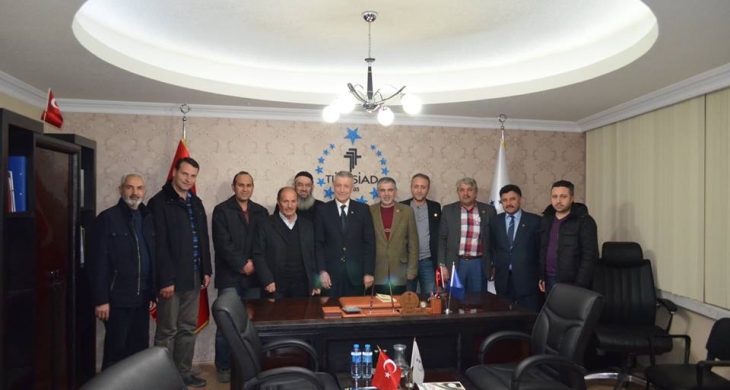 Aday adayı Çalışkan TÜMSİAD’ı ziyaret etti