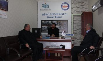 Hazım Turan Memursen ve Eğitim Birsen’i Ziyaret etti