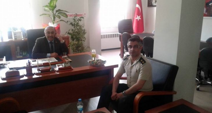 Ortaköy Belediye başkan Yardımcısı Sağlam’a hayırlı olsun ziyareti