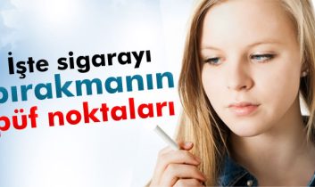 İşte sigarayı bırakmanın püf noktaları