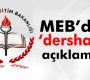Milli Eğitim Bakanlığından ‘dershane’ açıklaması