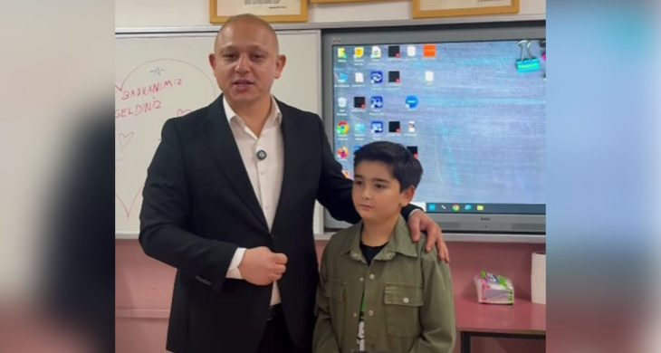 Başkan Önal, küçük başkanın sözünü yerde bırakmadı