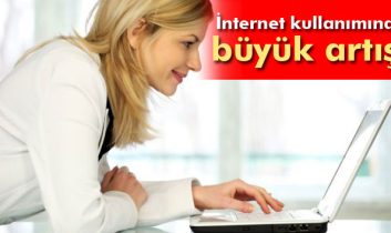 Türkiye’de internet kullanım oranı yüzde 56 oldu