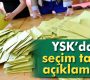 YSK’dan 1 Kasım için seçim hazırlığı