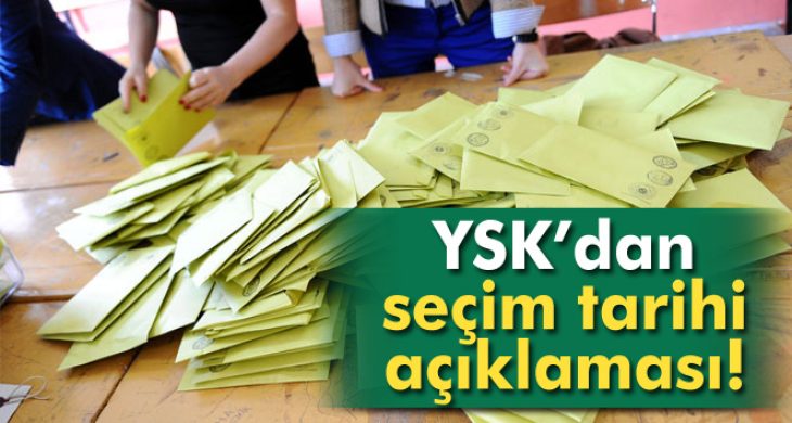 YSK’dan 1 Kasım için seçim hazırlığı
