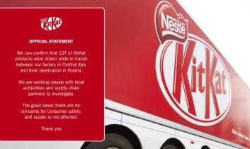 12 ton çikolatalı gofret kayıp: Dev sevkiyat çalındı