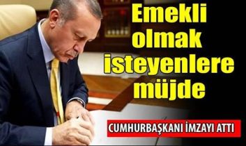 Hemen emekli olabilirsiniz