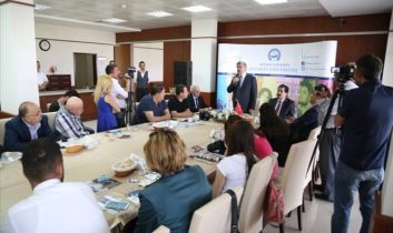 Aksaray Üniversitesi Rektörü Şahin, basınla buluştu