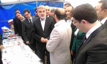 Bakan Yıldız Buhara hizmet ve eğitim derneği kermesini Ziyaret Etti