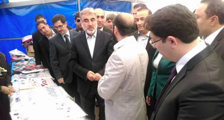 Bakan Yıldız Buhara hizmet ve eğitim derneği kermesini Ziyaret Etti