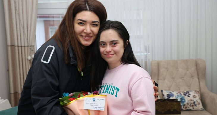 Kırıkkale’de İrem’e yürek ısıtan ziyaret