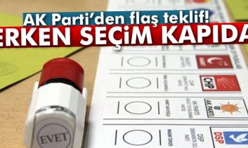 AK Parti’den öneri: 3 yılda 3 seçim